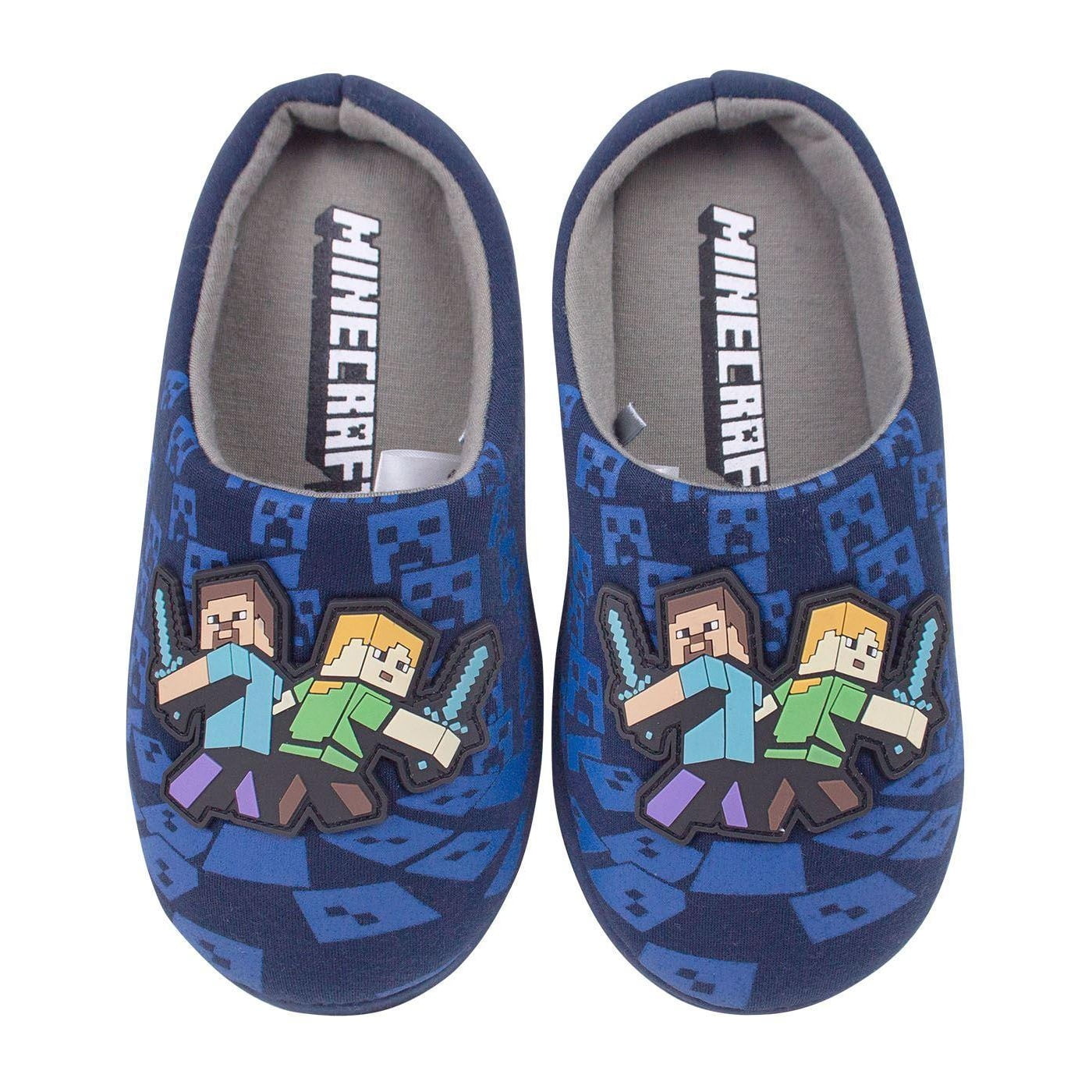Minecraft Official Boys Surrounded Slippers | Walmart Canada Minecraft Official Boys Surrounded Slippers | Walmart Canada