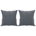 thumbnail image 5 of vidaXL 2-Seater Sofa with Throw Pillows Accent Loveseat for Living Room Velvet, 5 of 7