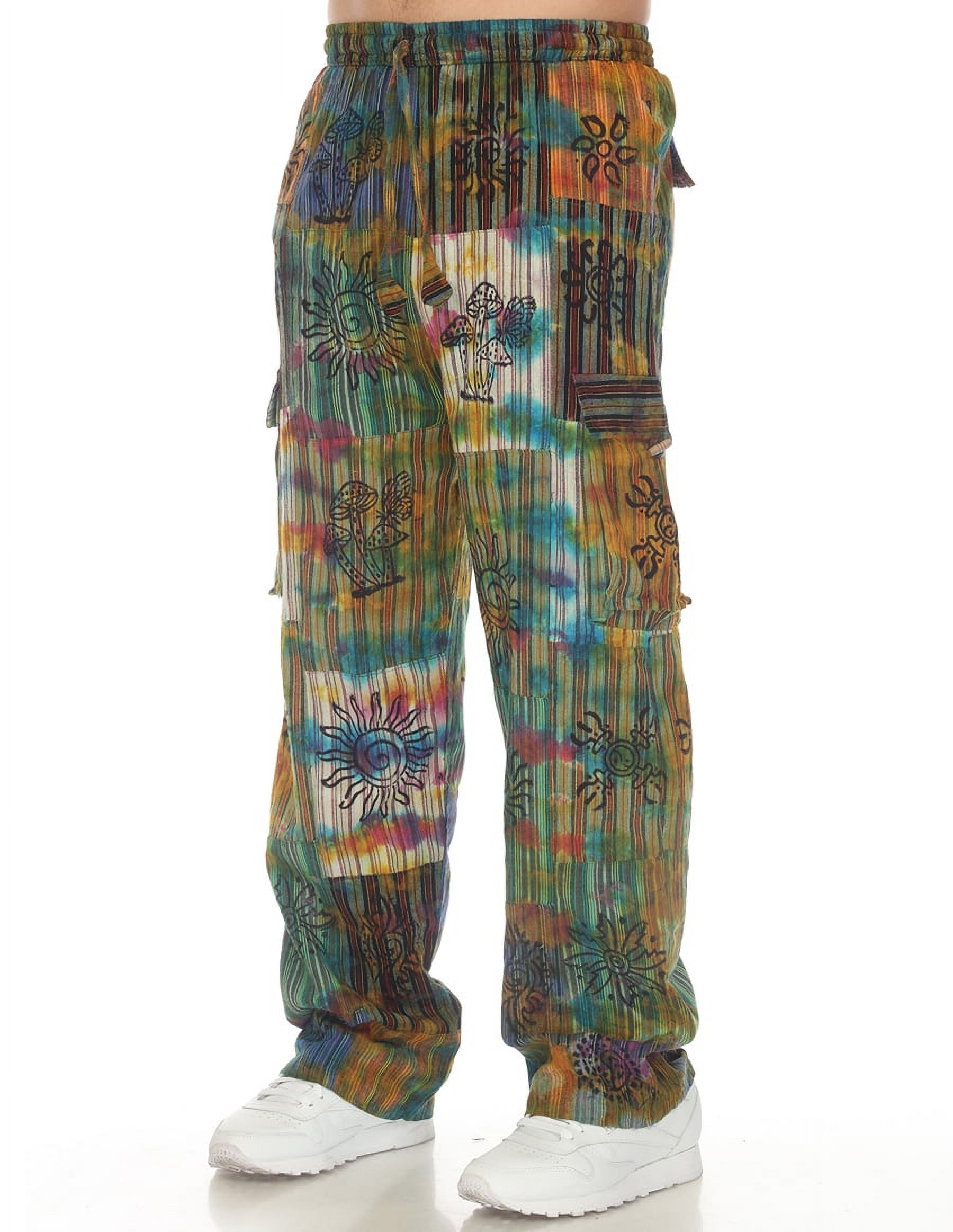 The Collection Royal Men Hippie Patchwork Bohemian Casual