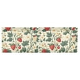 thumbnail image 6 of Yayeee Kitchen Valance Rod Pocket 54" x 18" Living Room Window Curtain, Small Strawberry Pattern, 6 of 6