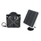 thumbnail image 5 of Ventilador de Escape Con Energía Solar, Ventilador de Ventilación Solar Monocristalina Ecológica Con Soporte para la Casa de Mascotas, 5 of 7