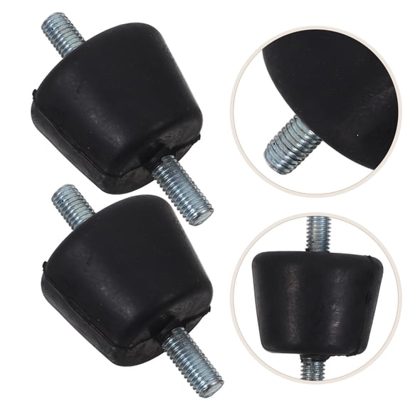 WEAVILUX 1Set Air Conditioner Shock Absorbing Rubber Cushion with Easy Installation and Noise Dampening