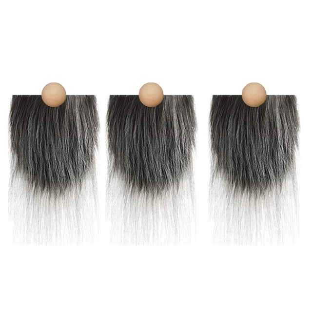 3 Uds de Gnomo Hechas a Mano Colco Suministros para Manualidades DIY Barbas de gnomo
