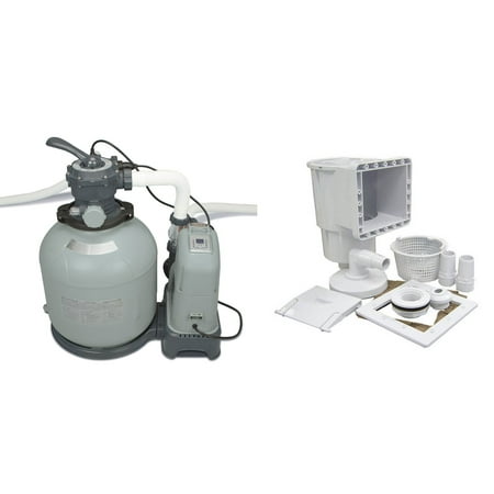 - Intex 2650 GPH Saltwater/Sand Filter System & Hayward Pool Skimmer & Return Kit
