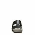thumbnail image 3 of Franco Sarto Women's Kirsi Block Heel Sandal Black Leather 6.5M, 3 of 5