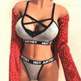 thumbnail image 2 of JINMGG 2024 Womens Plus Size Clearance Women Lingerie Corset Free Wire Racy Muslin Sleepwear Underwear Tops+Briefs, 2 of 9