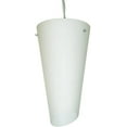 thumbnail image 3 of Lroom Serena Collection Lights White Cylinder Hanging Pendant, Indoor Home Decor, Lamp Lighting Fixture, WMT2166, 3 of 6