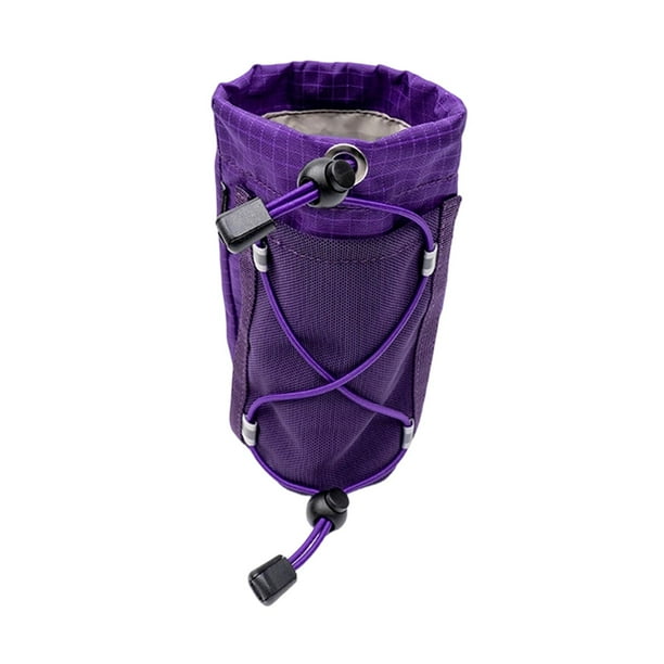 Portabotellas para mochila de exterior, accesorio multiusos para ciclismo, senderismo, Púrpura