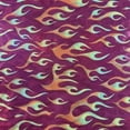 thumbnail image 2 of Flame Foggy Foil Stretch Poly Spandex Digital Print  Fabric | Spandex Palace, 2 of 10