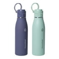 thumbnail image 1 of Thermoflask Bouteille en Acier Inoxydable de 740 ml (25 oz), Lot de 2 Vert, 1 of 1