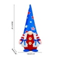 thumbnail image 3 of Independence Gnome Doll Patriotic Gnome 4th Of July Gnomes Decorations Independence Day Party Decorations, 3 of 7