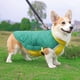 thumbnail image 4 of Ropa de invierno para perros, ropa para perros Dou engrosada, ropa reflectante para perros con relleno de algodón para mascotas, 4 of 5