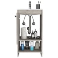 thumbnail image 5 of Light Gray Appearance Vanity - Two Shelves Storage - Bathroom Arrangement - Clean and Tidy, 5 of 5