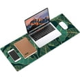 thumbnail image 2 of Gaming Mouse Pad XXL XL Large Mouse Pad Mat Long Extended Mousepad Desk Pad Non-Slip Rubber Mice Pads Stitched Edges Thin Pad (31.5x11.8x0.12 Inch)-Tropical Palm Banana Leaf, 2 of 6