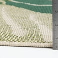 thumbnail image 4 of Mainstays Monstera Palm Outdoor Rug, 7'x10', 4 of 9