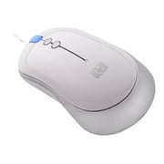 HP - Mouse - optical - 5 buttons - wired - USB - white