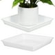 thumbnail image 3 of platillos cuadrados de plástico para plantas, bandejas de drenaje para macetas, colector de agua para plantas en macetas, platillo para maceta, bandeja de drenaje para plantas., 3 of 5