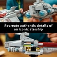 thumbnail image 6 of LEGO Star Wars Acclamator-Class Assault Ship Building Set for Adults - Star Wars Collectibles Set With Display Stand - Building Kit With 450 Pieces - 75404, 6 of 9