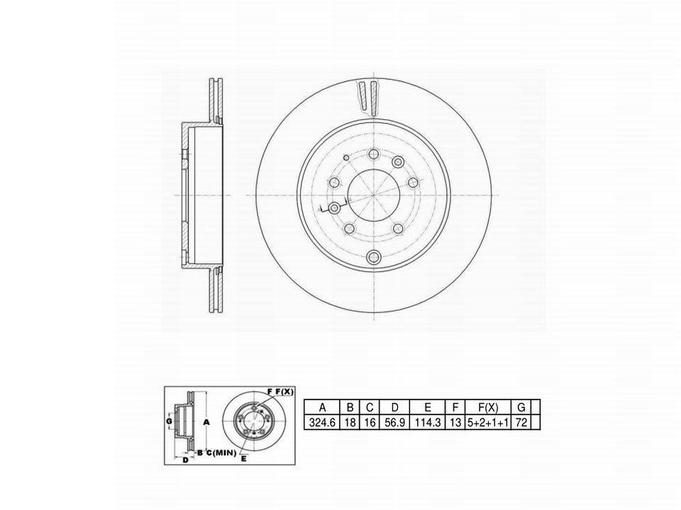 Winstop Brake Kits, Rear WSK790, Mazda CX-9 2015-2013