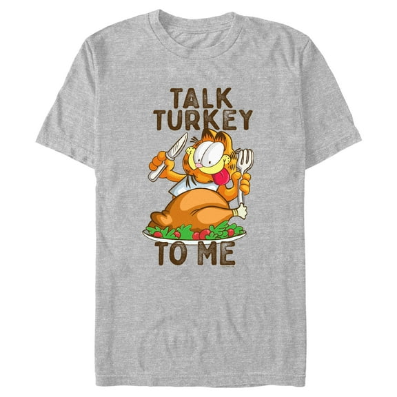Men's Garfield Talk Turkey to Me Graphic T-Shirt