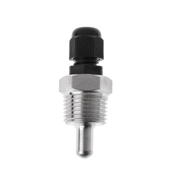 Eigraketly Kit de termopozo de temperatura con vástago de acero inoxidable para elaborar cerveza y destilar una superficie lisa Accesorios para bloques patrón 304 8*30mm