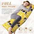 thumbnail image 4 of Body Pillow Cover - Soft Body Pillow Pillowcase, Beagle Dog funny Breathable Long Body Pillow Case Cover with Invisible Zipper 20x60in, 4 of 5