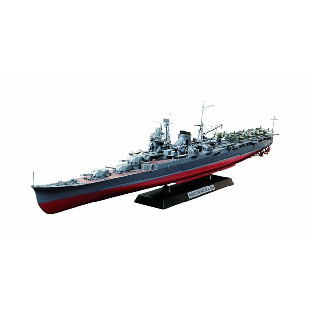 Kit de maquetas Tamiya Models Mogami Aircraft Portaaviones a escala 1:350