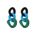 thumbnail image 1 of maskred 2 Pieces Woman Earring Fashion Acrylic Delicate Ear Jewelry Geometry Circle Danging Drop Earrings Bohemia Accessory Type 1 Type 2, 1 of 6