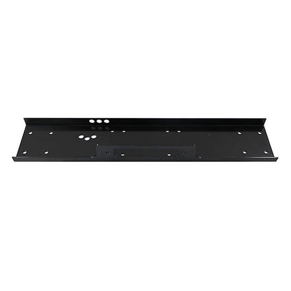 X-Power Winch Mounting Plate Universal 9500lb-12000lb Steel Black 1-Count 8.08" x 3.94" x 36.64"