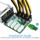 thumbnail image 5 of JShteea Placa Ruptura Del Módulo Fuente Alimentación ATX 16x 6 Pines para Minería PSU BTC, 5 of 9