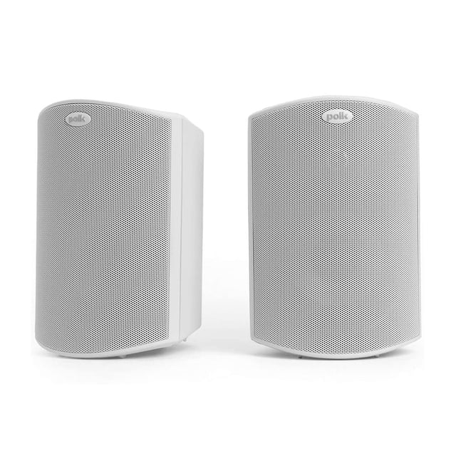 Polk Audio AM5088 Atrium All Weather Outdoor Wall Mountable Loudspeakers, White