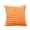 Orange, variant on Spring Decoration Throw Pillow Covers 18x18 Inch Set of 2 Faux Fur Soft Fluffy Velvet Cushion Case Farmhouse Home Decor for Couch Bed Sofa Living Room, White