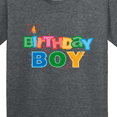 thumbnail image 4 of Inktastic Birthday Boy Letters Youth T-Shirt, 4 of 5