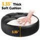thumbnail image 3 of Taburete rodante YEEZEE, resistente, 204 kg, con cojín y ruedas, 3 of 9