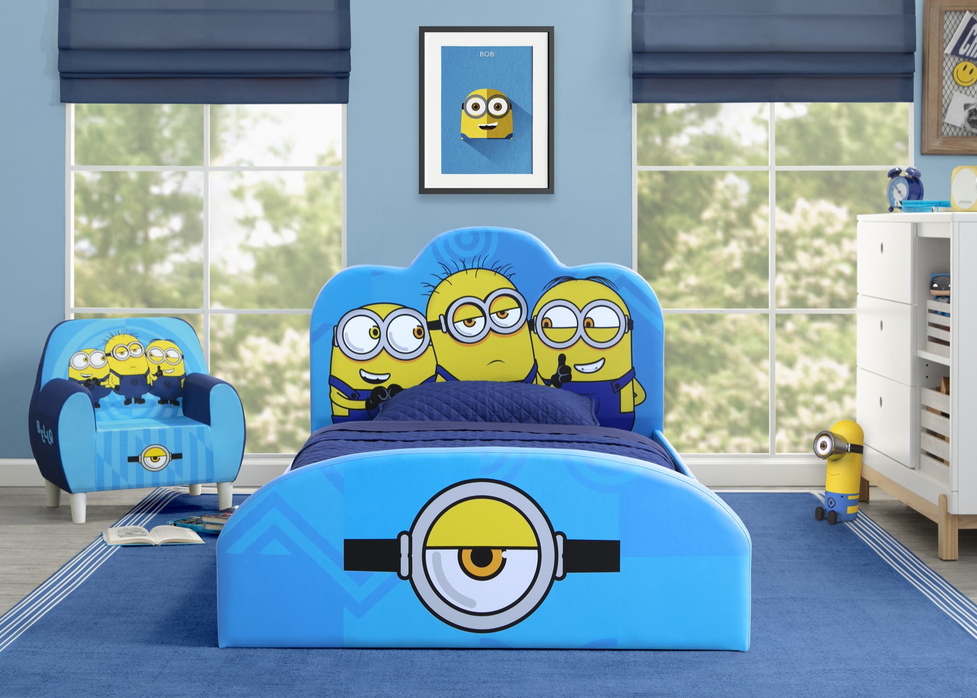 Minions Foam Chair by Delta Children, Blue