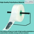 thumbnail image 3 of 1.5Mil Clear Poly Tubing Plastic Roll Bags LDPE - 5"x2900ft - Heat Sealable, 3 of 7