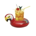 thumbnail image 2 of Northlight Inflatable Floating Parrot Swimming Pool Drink Holder - 10", 2 of 5