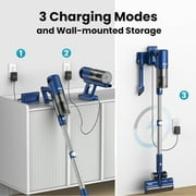 INSE Lightweight Cordless Vacuum with 30Kpa Powerful Suction & 60 Mins Runtime, Stick Vacuum for Carpet, Tile, Pet Hair, Hardwood Floors