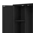 thumbnail image 4 of Dextrus 55.1" Broom Closet Storage Cabinet, Wood Storage Cabinet, Utility Cabinets for Brooms and Mops, Cleaning Tool Cabinets for Laundry Room, Garage, Bathroom, 4 of 10