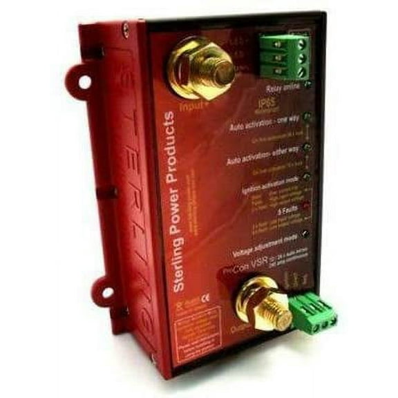 Pro Connect - Voltage Sensitive Relay 12V/24V auto select 80A