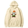 thumbnail image 5 of YOIAVAIOY Women Christmas Hoodies Dwarf Gnome Light Printed Hoody Sweatshirt Xmas Holiday Party Pullover Hoodie, 5 of 5