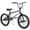 Black, variant on XJD Freestyle BMX Bike for Teen Beginner 8-12 Years Old Kids, 18 20 Inch Kids Bike with Hi-Ten Steel Frame, U-brake and Hand-brake levers