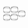 thumbnail image 1 of 5 Pcs Spare Glass Pyrex Tank Bulbs for GeekVape Zeus Sub Ohm / Zeus X RTA 4.5Ml(Transparent), 1 of 5