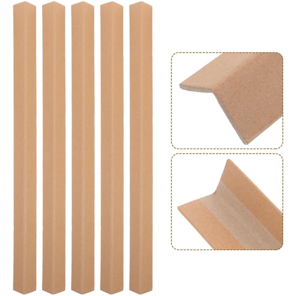 Luxshiny 10pcs Edge Protection Strip Khaki For Protection Transportation Individuals