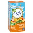 thumbnail image 5 of ( 2 Pack ) Crystal Light Peach Mango Green Tea Sugar Free Drink Mix, 5 ct Pitcher Packets, 5 of 7