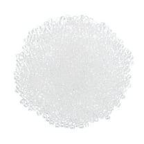 2000 Pack 2mm Glass Bugle Beads, Mini Loose Glass Spacer Bead for DIY Making, Clear White