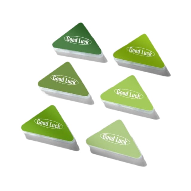 GROWTH TANK 6 Pcs Clip d'Angle de Page de Livre Clips de Reliure Utiles pour Papeterie Enseignant Bureau Vert