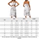 thumbnail image 2 of Vestido Midi Elegante Vestido ajustado de mujer de un solo pecho estampado floral suelto ajuste cuello en V traje diario Ygjytge Xxxl Blanco para Mujer, 2 of 6
