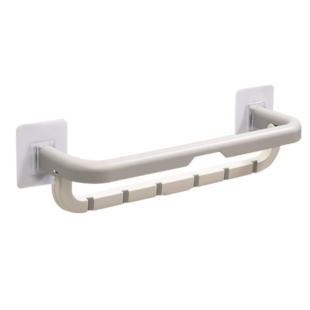 Gkeoshab Rack Towel Bar Single Towel Rack Towel Holder For Kitchen Bathroom Laundry Room NonDrilling Wall Mounted Hanging Towel Holder Towel Organizer Home & Garden