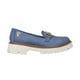 thumbnail image 2 of Mocasines Mujer Plataforma Azul Tipo Ante Modernos Casual azul 24 Clasben 024D3R, 2 of 6